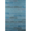 SAMPLE Douglas Jones Atelier Carrelage mural 6x25cm 10mm pâte blanche Turquoise SW912234