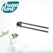 FugaFlow Efficiente Acces Handdoekhouder - draaibaar - rond - RVS SW1123470
