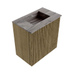 Mondiaz JOYA-DLUX 40cm meuble de toilette - couleur Dusk - Vasque FAYE position Milieu Sans trou de robinet couleur Sombra. SW1426110