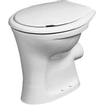 Ideal Standard closet staand +6cm met spoelrand vlakspoel PK wit 0180813