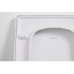 Duravit Viu WC-zitting 46.3x37.1x4.38cm met softclose met quickrelease Kunststof wit Glanzend SW297115
