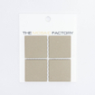SAMPLE The Mosaic Factory London carreau mosaïque 4.8x4.8x0.6cm pour sol pour intérieur et extérieur carré Céramique Gris SW862037