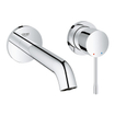 GROHE Essence New Partie de finition pour robinet lavabo mural encastrable 2 trous M size avec bec 18.3cm chrome 0442581