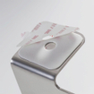 Tiger Colar Toiletrolhouder - zonder klep - met planchet - zelfklevend - gepolijst RVS SW106819
