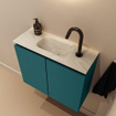 MONDIAZ TURE-DLUX Meuble toilette - 60cm - Smag - EDEN - vasque Ostra - position centrale - 1 trou de robinet SW1105128