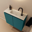 MONDIAZ TURE-DLUX meuble WC 60 cm Smag. EDEN lavabo Ostra position milieu. Avec 1 trou de robinet. SW1105128