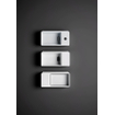 Clou New Flush 3 fontein 35x18cm voorbewerkt kraangat aluite Wit mat SW106246