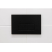 Qeramiq push plaque de commande pour réservoir de chasse encastré geberit up320 dualflush rectangular knobs 2 pieces plastic Black matt SW889967