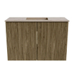 Mondiaz JOYA-DLUX 60cm toiletmeubel - kleur Dusk - Wastafel FAYE positie Midden 1 kraangat kleur Arena. SW1425739