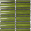 La mosaïque Mosaic Factory Sevilla - carreau mosaïque - 29,6x29,9cm - carrelage mural - Rectangulaire - Porcelaine Vert Brillant SW397943