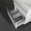 Villeroy & Boch Venticello meuble sous-lavabo - avec 2 tiroirs pour lavabo - 60.3x50.2x59cm - blanc brillant 1025474