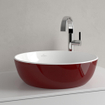 Villeroy & Boch Artis vasque à poser - 43cm - ronde bordeaux SW644082