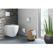 Zack Atore Porte-papier toilette réserve 7x26.2x10cm inox chrome brillant SW223237