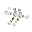 Riko set thermostatique bloc inférieur gauche/droit blanc brillant SW795685