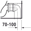 Duravit Starck 2 cuvette pour réservoir apparent vario avec fixation dissimulée sans réservoir blanc 0295871