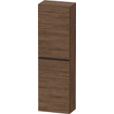 Duravit d-neo armoire de taille moyenne 40x24x132cm porte noyer foncé mate SW640375