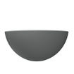Arcqua Prince Vasque à poser - 38cm - ronde - marbre coulé - gris mat SW909491