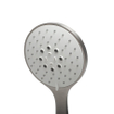 Hotbath Mate douchette à main avec 3 jets 23cm Ø13cm ABS plastique économiseur d'eau nickel brossé SW20702