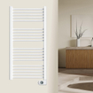 DRL E-Comfort Noxx Elektrische Badkamerradiator - 110x50.5cm - 750watt - glans wit SW955085