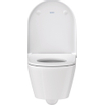 Duravit d-neo toilette avec siège 37x54x40cm blanc brillant SW544305