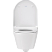 Duravit D-Neo wandtoilet zonder zitting 37x54x40cm Wit Hoogglans SW640491