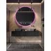 Looox Cm line CM line Spiegel - 100cm - rond - met RGBW-Led verlichting SW158440