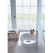 Duravit Cape cod vasque à poser 40.5x50cm sans trou de robinetterie blanc 0293441