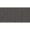 SAMPLE Ceralto Lazaro Decor-strip - 60x120cm - 9mm - gerectificeerd - Porcellanato - Tarmac (Zwart) SW1170819