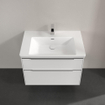 Villeroy & Boch Subway 3.0 meuble sous-lavabo - 77.2x57.9cm - 2 tiroirs Brilliant white SW641504