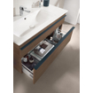 Villeroy & Boch Venticello Lavabo pour meuble - vasque à gauche - 1 trou de robinet - 100x50cm - adapté pour 3 trous de robinet - trop-plein - ceramic+ - blanc 1025127