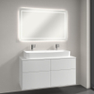 Villeroy & Boch Finion spiegel met 2x LED verlichting 100x75cm SW106690
