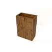 Saniclass Holz Atelier fonteinkast - 39.4x21.5x55cm - 1 deur - Walnut pure SW1420821