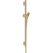 Hansgrohe Unica UnicaS Puro barre de douche coulissante 65cm avec flexible de douche Isiflex`B 160cm bronze brossé SW358901