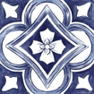 Ceralto Taverno Blend Bande décorative - 20x20cm - 10.0mm - Tappeto avorio SW1171382