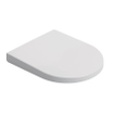 Sanindusa Urby staand toilet - 60.2x35.9x83.7cm - spoelrandloos - zitting - reservoir - zijaansluiting - wit SW1477883