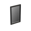 Forzalaqua Reno 2.0 miroir 40x70cm Rectangulaire sans éclairage avec cadre Chêne massif Black oiled SW492638