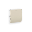 Brabantia ReNew Toiletrolhouder - met klep - zelfklevend - soft beige SW798777
