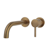Wiesbaden Caral Mitigeur lavabo - partie de finition - levier - Coldstart - Bronze cuivre brossé SW1030655