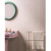 La Mosaic Factory Sevilla carreau mosaïque - 28,2x30,8cm - carrelage mural - Rectangulaire - Porcelaine Rose Brillant SW716250