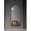 Saniclass Curve Miroir sur pied - 162x76 cm - noir mat SW1418860