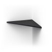Looox étagère d'angle - 30x22cm - anthracite SW47069
