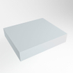 Mondiaz TOP 51 Plan sous vasque - 40x51x12cm - compatible comme plan de meuble - solid surface - Clay SW1024483