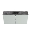 MONDIAZ TURE-DLUX meuble WC 100 cm Greey. Lavabo EDEN Lava position centrale. Sans trou de robinet. SW1103831