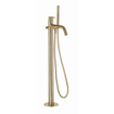 Crosswater 3ONE6 Mitigeur baignoire - sur pied - Laiton brossé SW928059