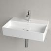 Villeroy & Boch Memento 2.0 lavabo - dessous meulé 60x42cm - sans trop-plein 1 trou de robinet ceramic+ blanc SW358436