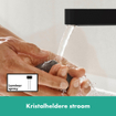 Hansgrohe Finoris ensemble de finition pour mitigeur de lavabo encastré 1- levier noir mat SW651252
