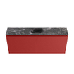 MONDIAZ TURE-DLUX Meuble WC 120cm Fire. EDEN lavabo Lava position milieu. Avec 1 trou de robinet. SW1103790