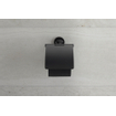 Duravit Starck T Toiletrolhouder - met klep - zwart mat SHOWROOMMODEL SHOW26118