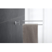 Duravit Starck T Porte-serviettes - 2 barres - 46,5cm - pivotant - chrome SW297095