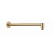Crosswater 3ONE6 Wandarm - 35cm - rond - geborsteld messing SW928206